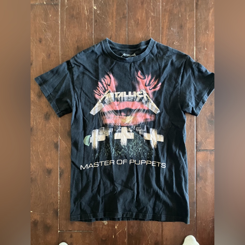 Metallica Masters Of Puppet Tshirt Metallica Masters Of Puppet Tshirt
